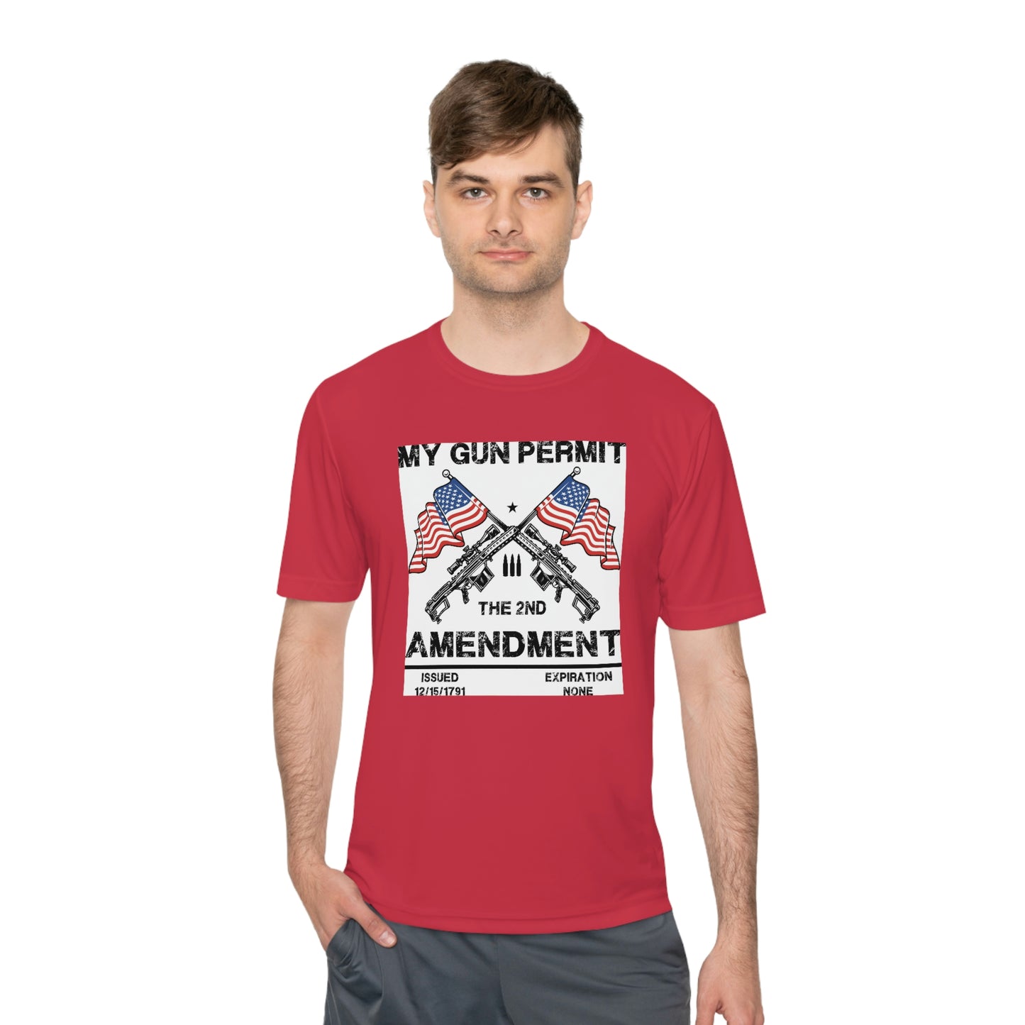 2nd Amendment  Unisex Moisture Wicking Tee