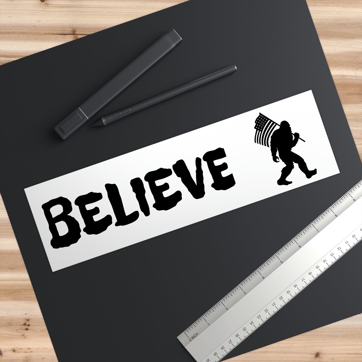 Believe in Bigfoot Bumper Sticker