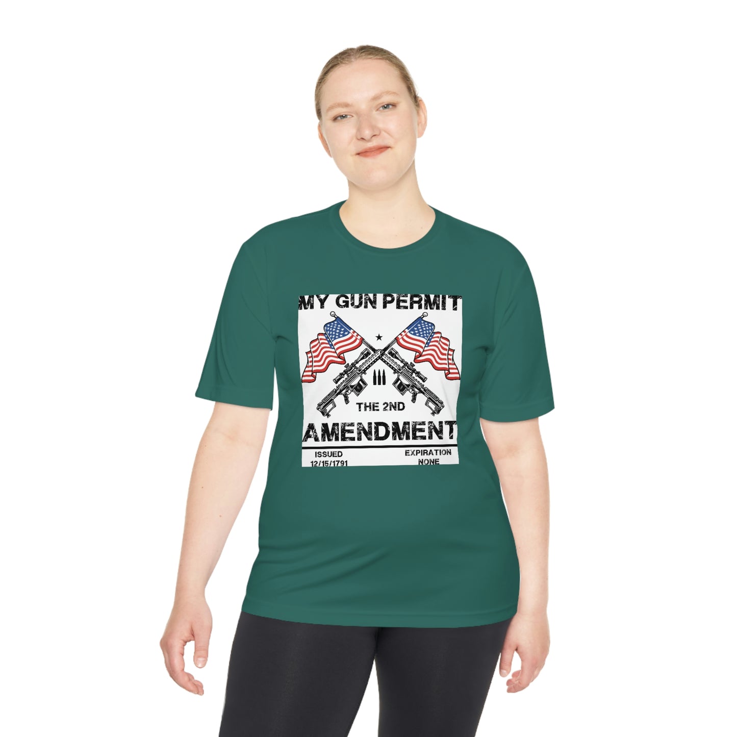 2nd Amendment  Unisex Moisture Wicking Tee