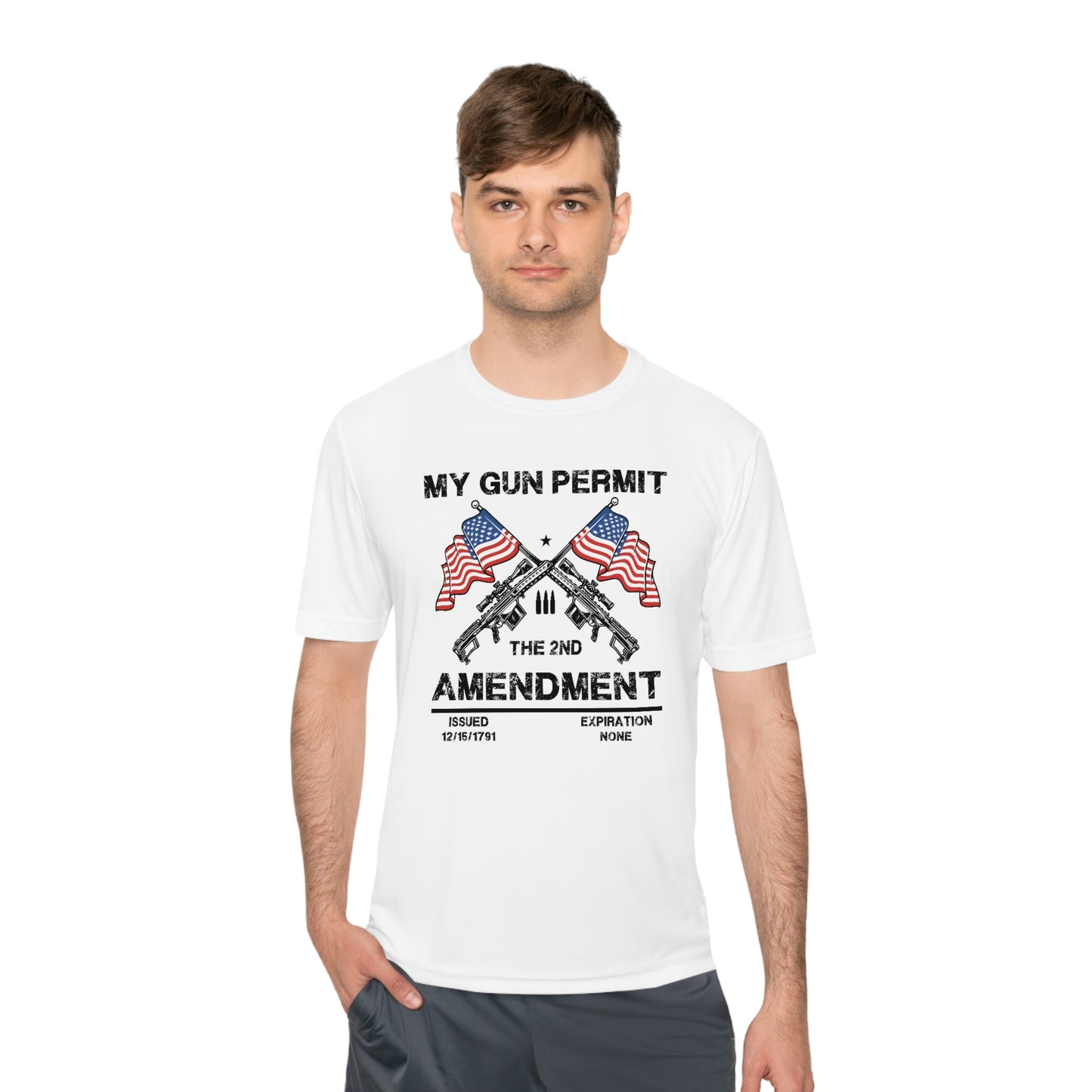 2nd Amendment  Unisex Moisture Wicking Tee