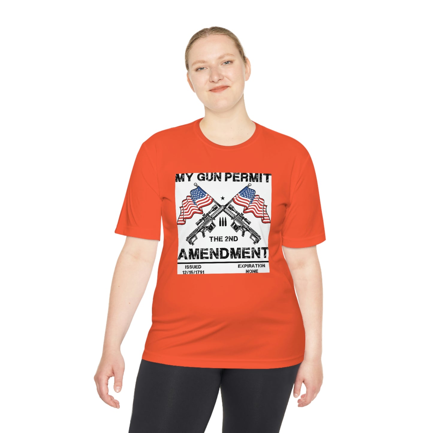 2nd Amendment  Unisex Moisture Wicking Tee