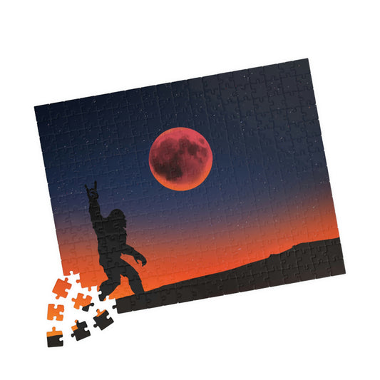 Bigfoot in the Moonlight Puzzle (110 or 252-piece)