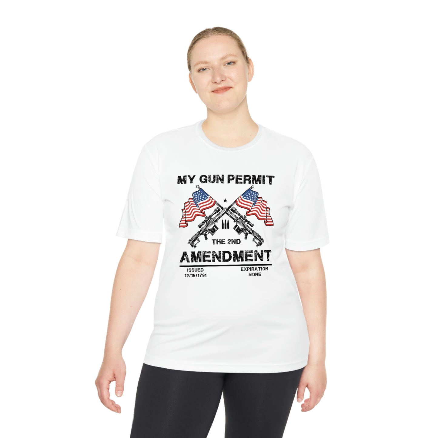 2nd Amendment  Unisex Moisture Wicking Tee