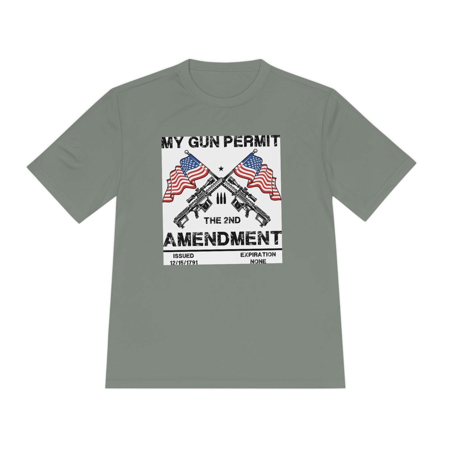 2nd Amendment  Unisex Moisture Wicking Tee