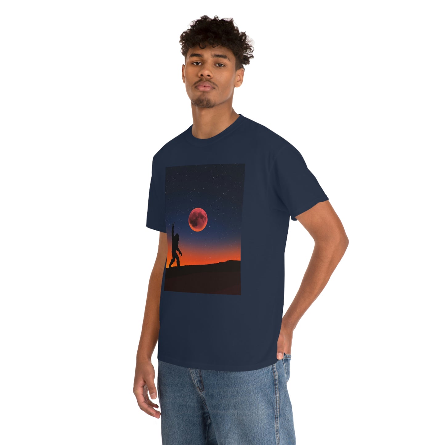 Moonlight Stroll Gildan Unisex Heavy Cotton Tee