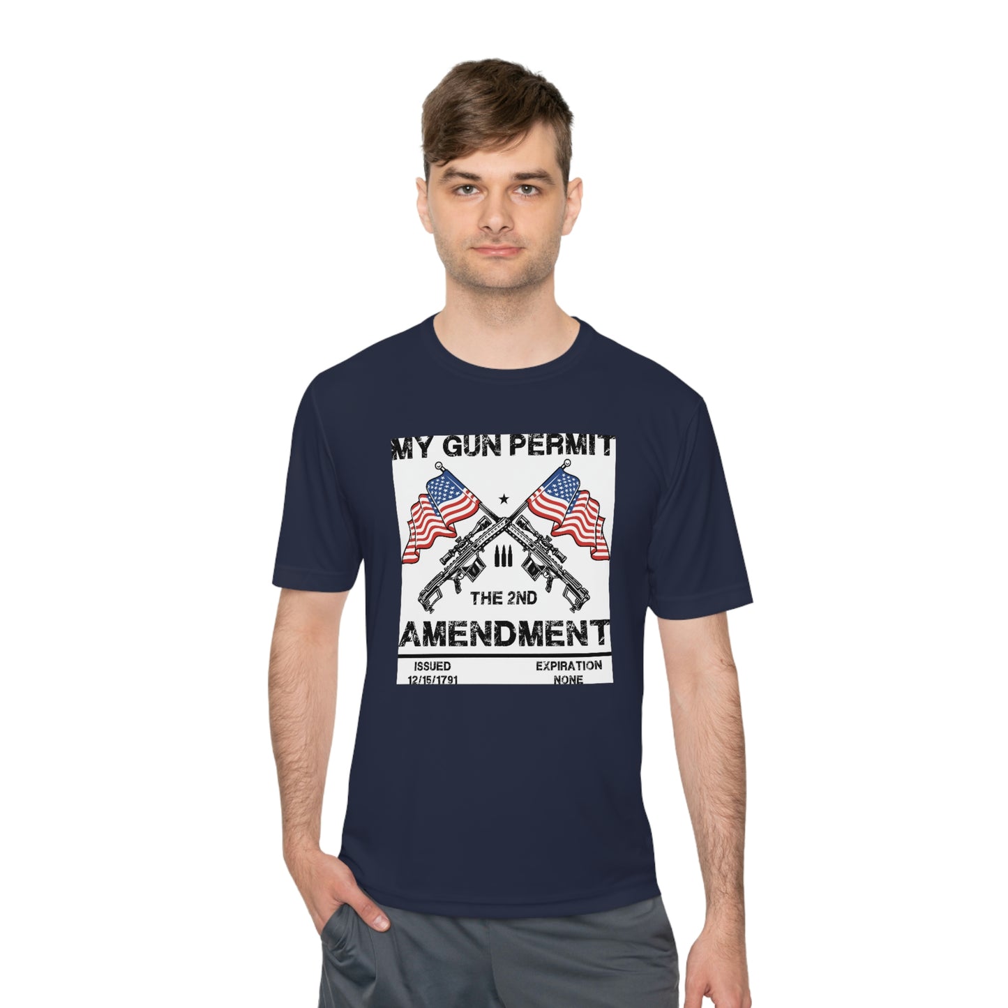 2nd Amendment  Unisex Moisture Wicking Tee