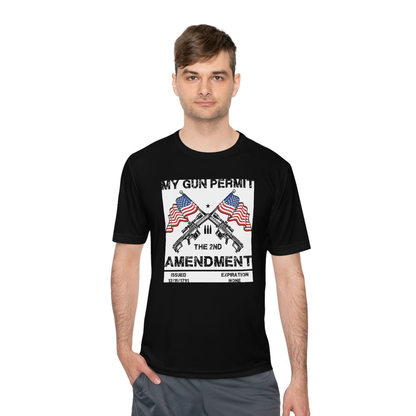 2nd Amendment  Unisex Moisture Wicking Tee