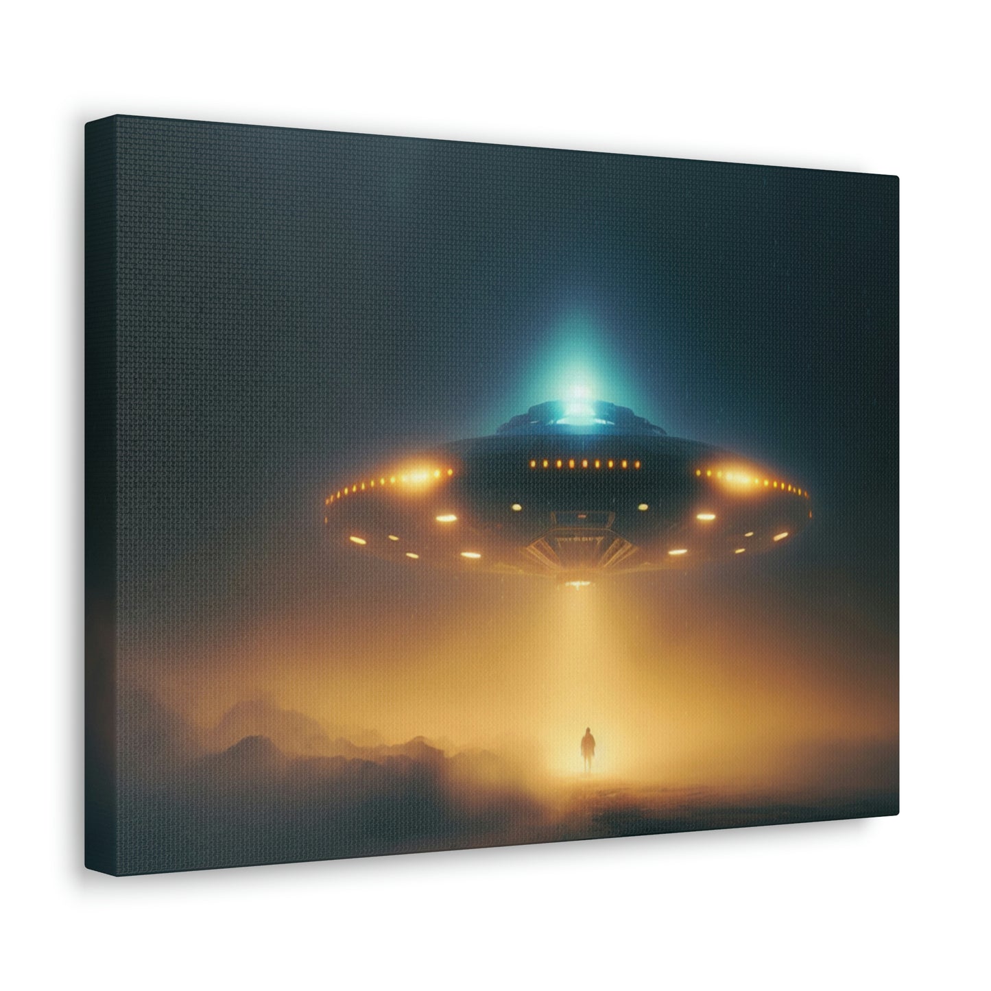 Alien Abduction Canvas Gallery Wraps