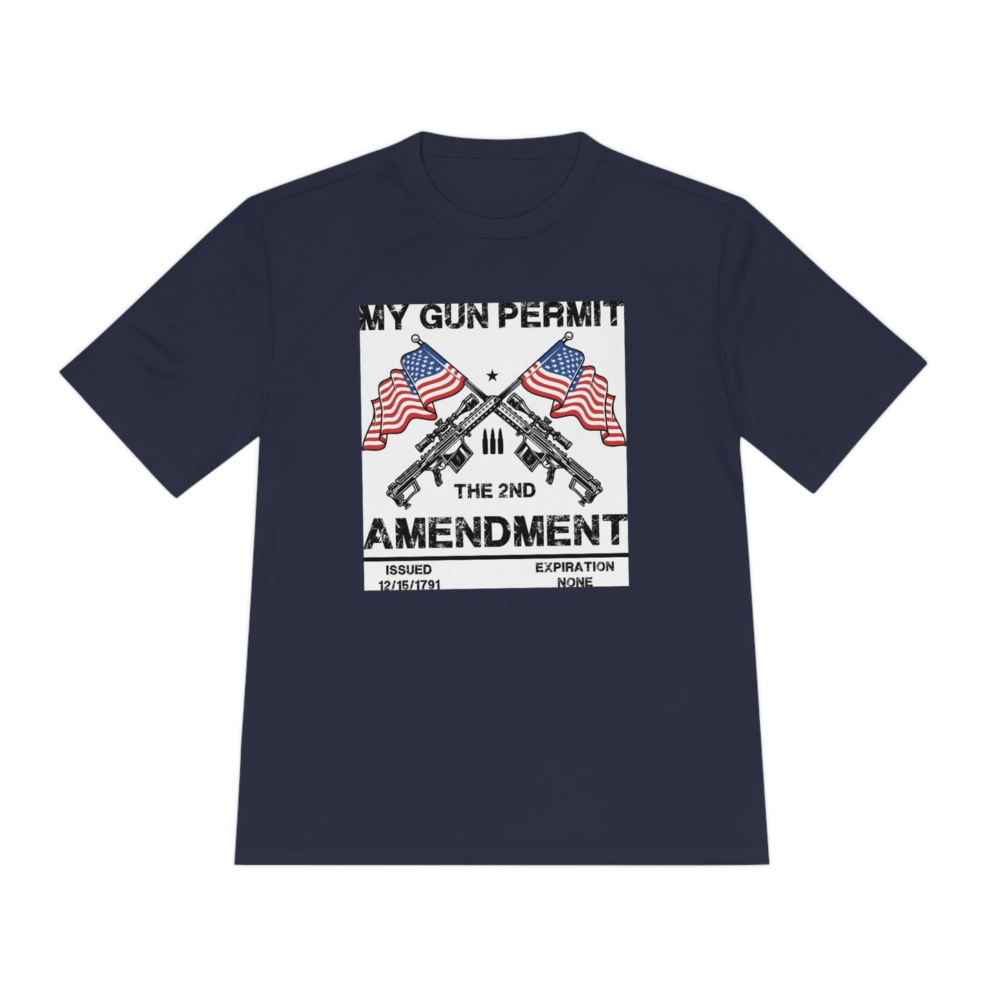 2nd Amendment  Unisex Moisture Wicking Tee