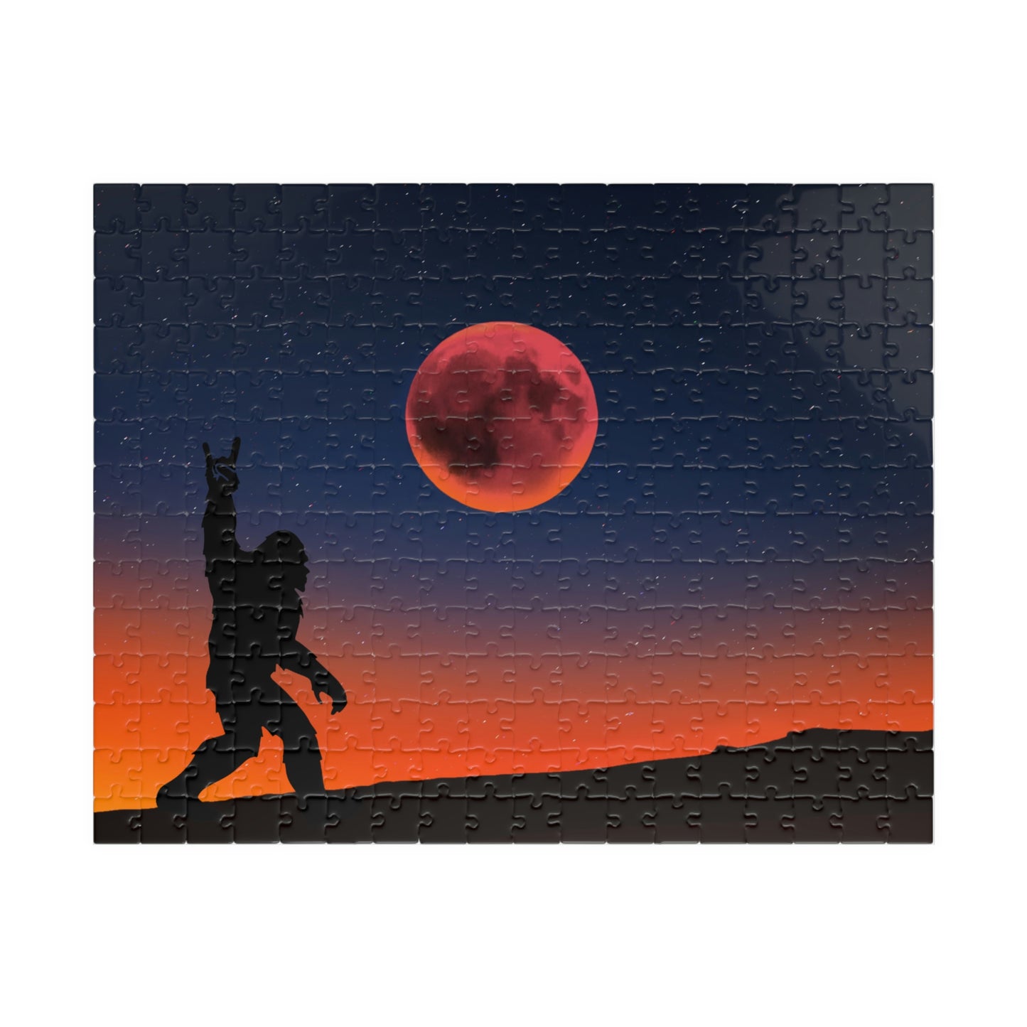 Bigfoot in the Moonlight Puzzle (110 or 252-piece)