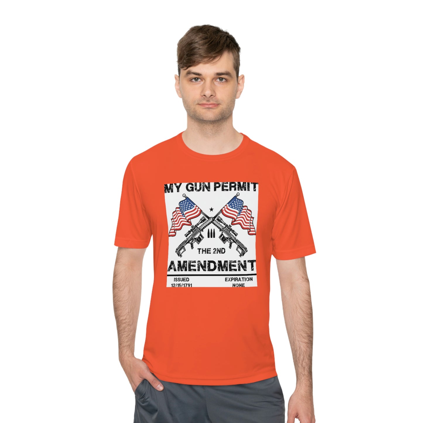 2nd Amendment  Unisex Moisture Wicking Tee