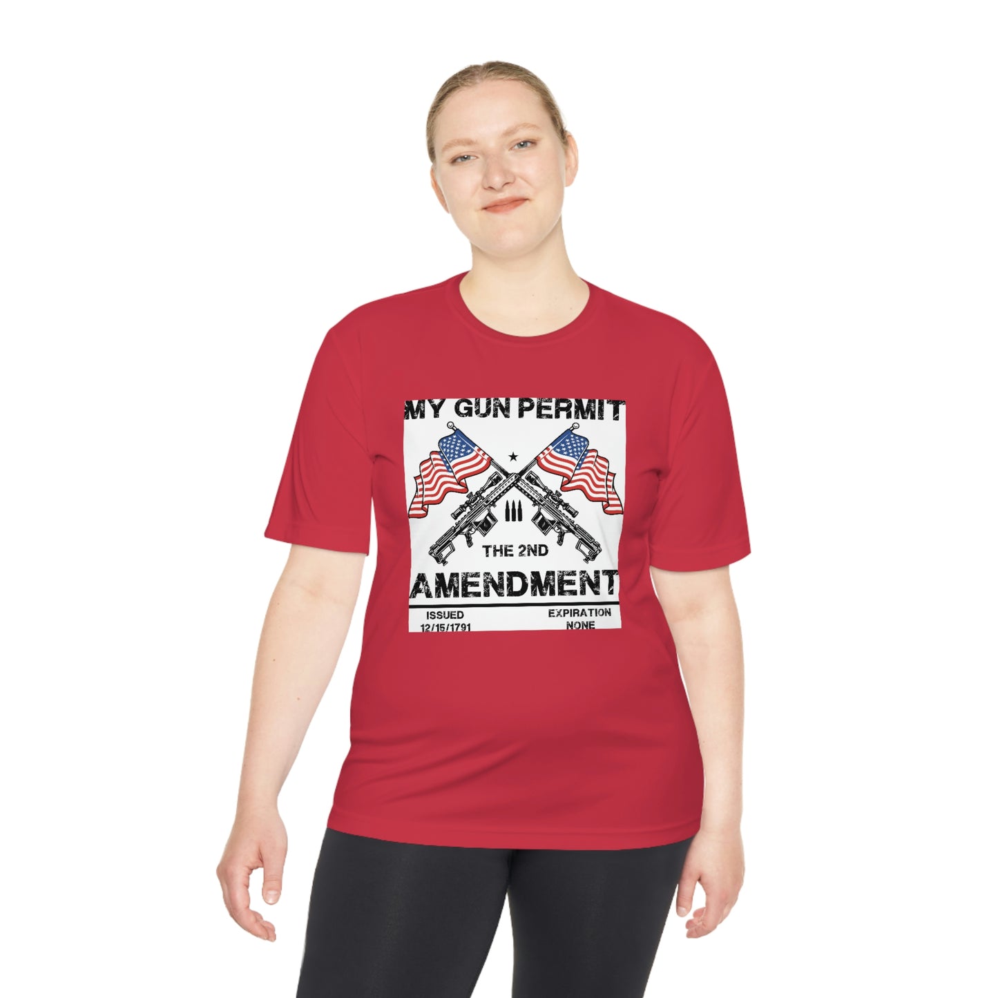 2nd Amendment  Unisex Moisture Wicking Tee