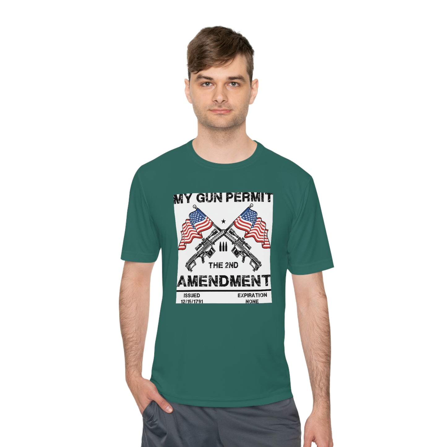 2nd Amendment  Unisex Moisture Wicking Tee