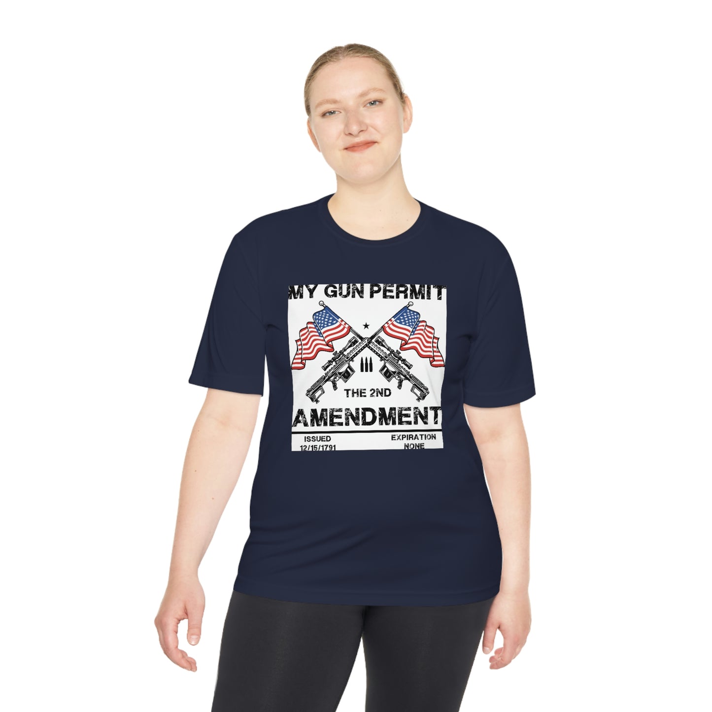 2nd Amendment  Unisex Moisture Wicking Tee