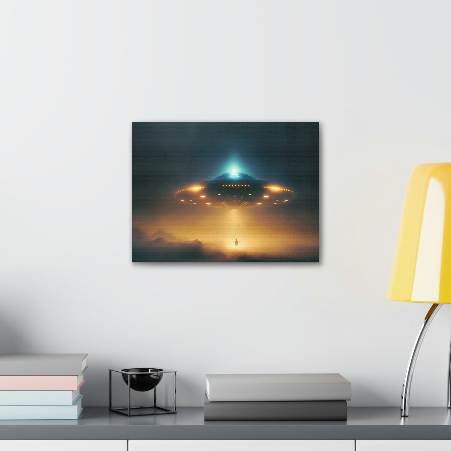 Alien Abduction Canvas Gallery Wraps