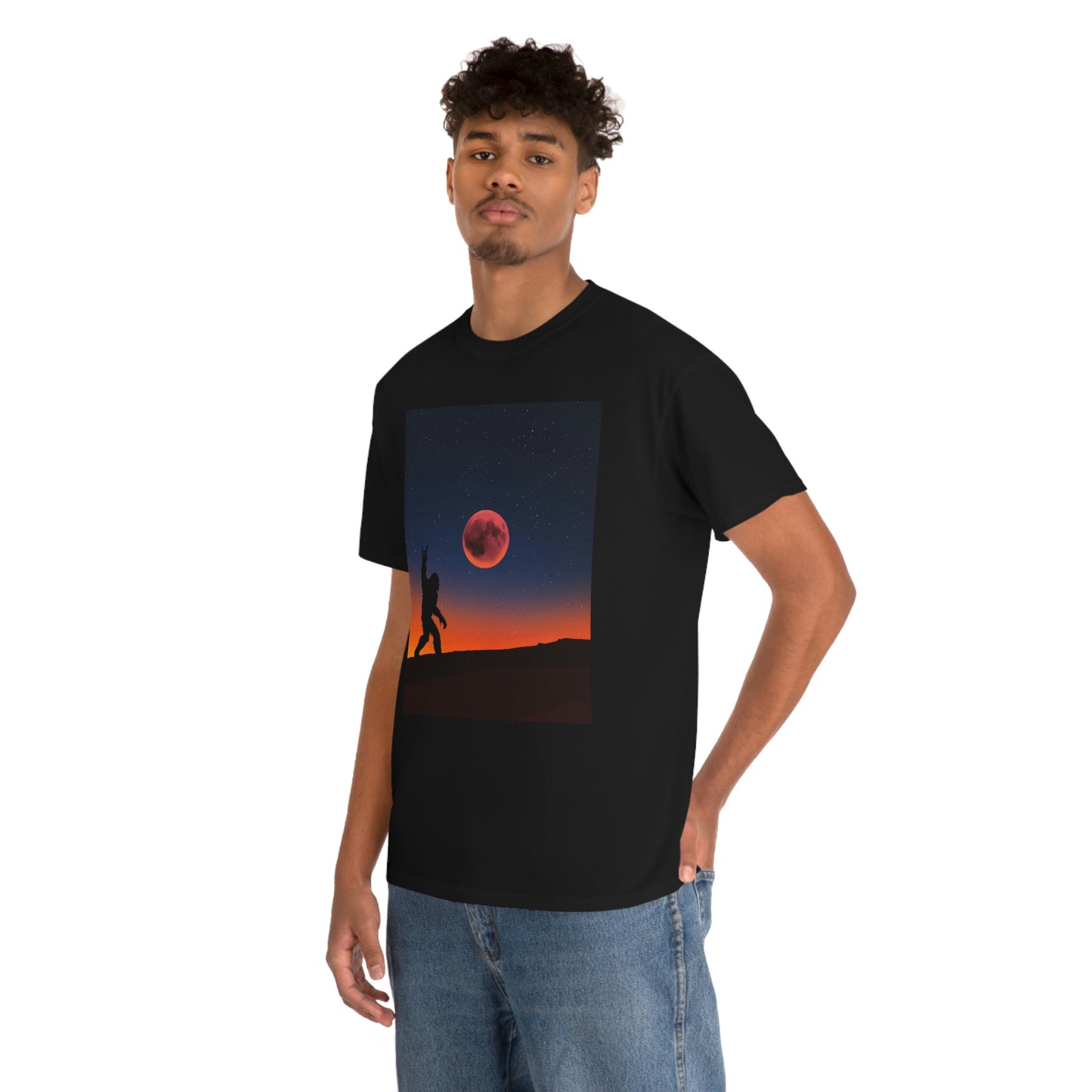 Moonlight Stroll Gildan Unisex Heavy Cotton Tee