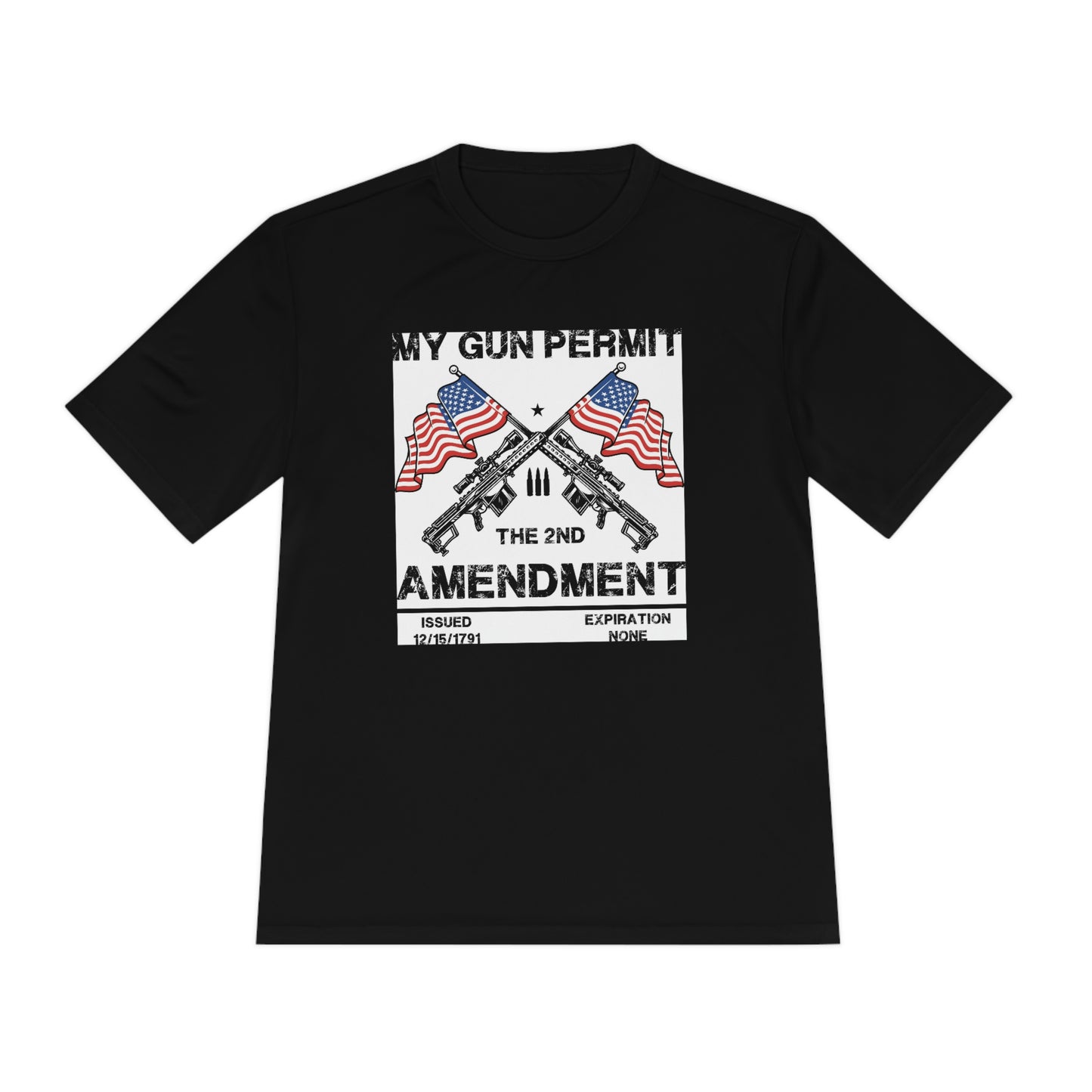 2nd Amendment  Unisex Moisture Wicking Tee