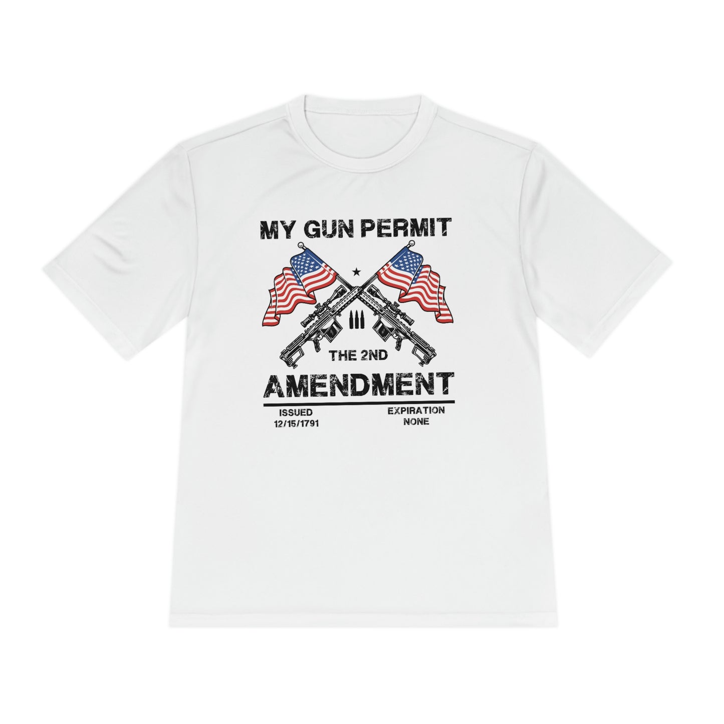 2nd Amendment  Unisex Moisture Wicking Tee