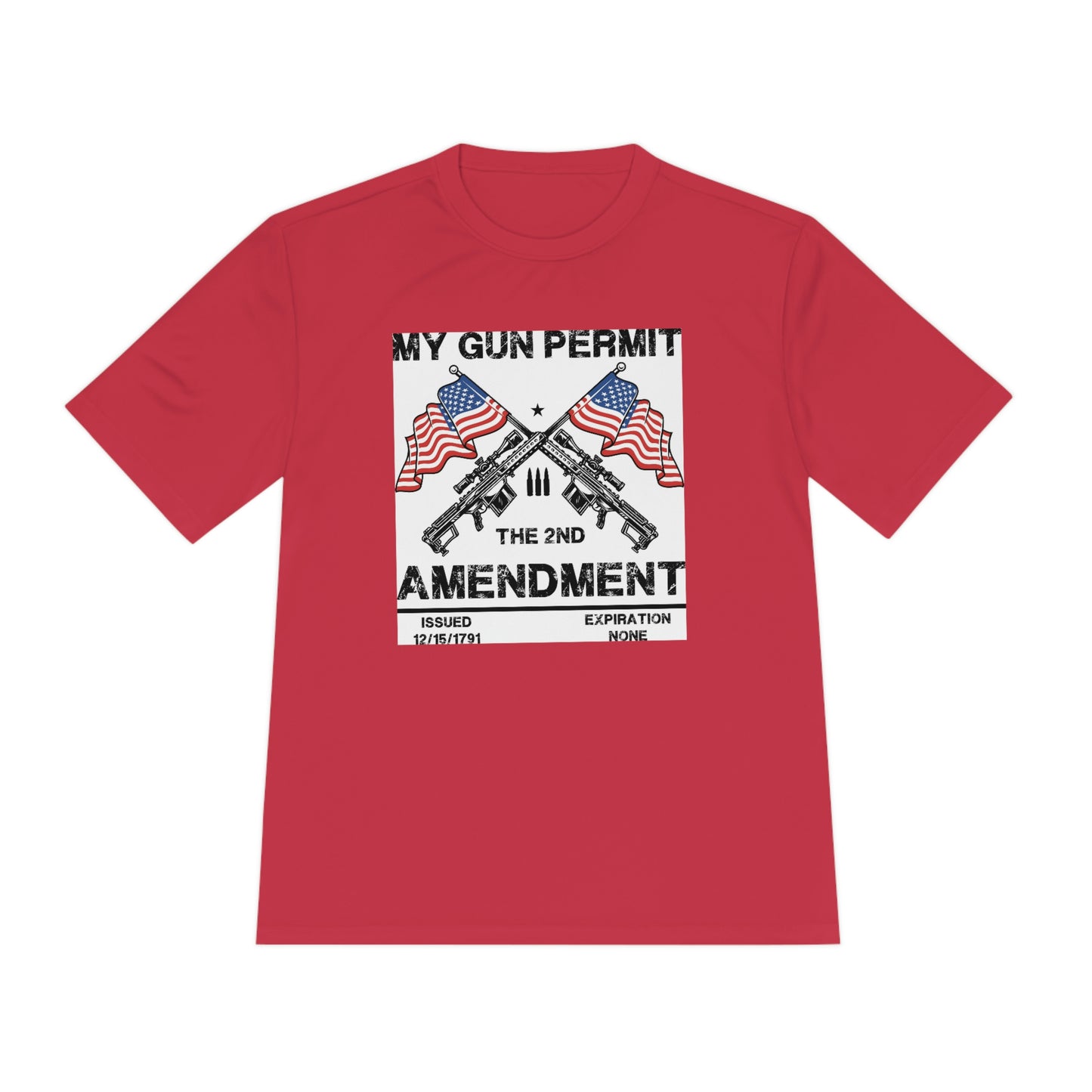 2nd Amendment  Unisex Moisture Wicking Tee